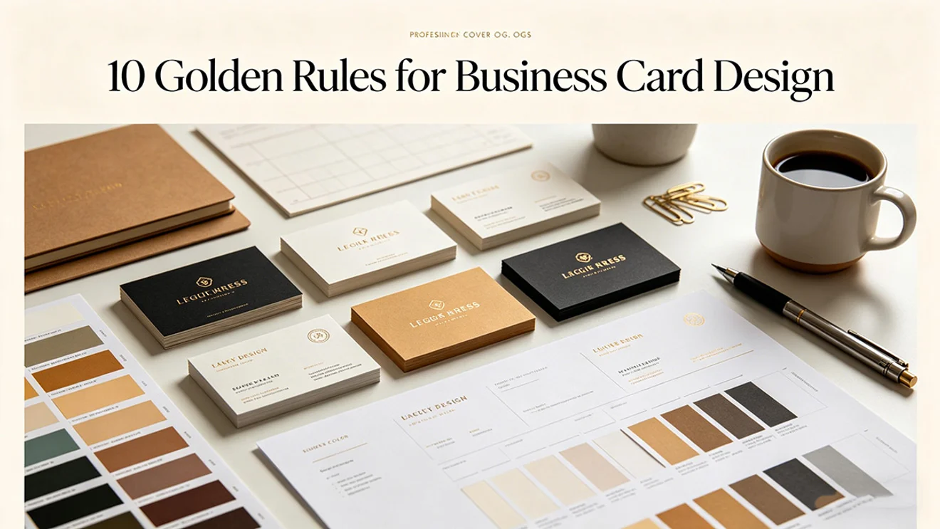 10 Golden Rules for Business Card Design