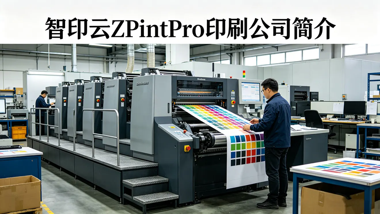 智印云印刷公司簡介：專業設備與一站式印刷服務