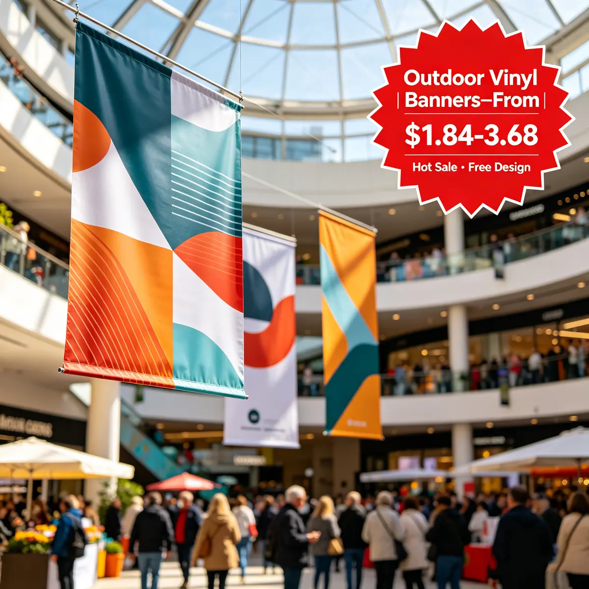 Outdoor Vinyl Banners Printing Hong Kong | Large outdoor vinyl banners, waterp | ZprintPro