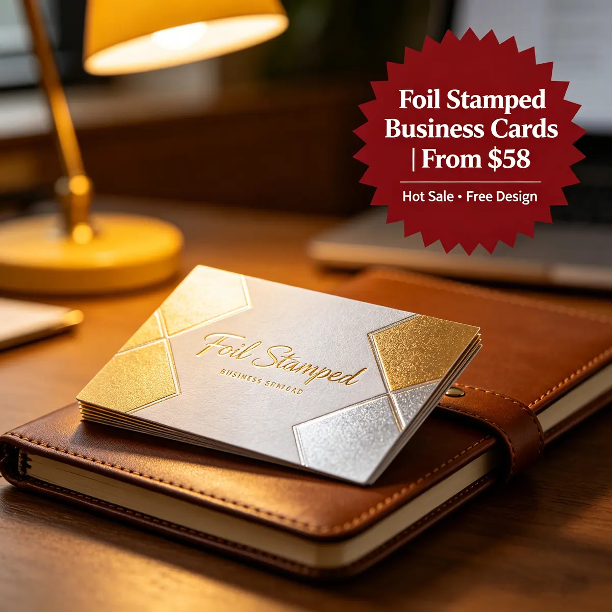 Foil Stamped Business Cards