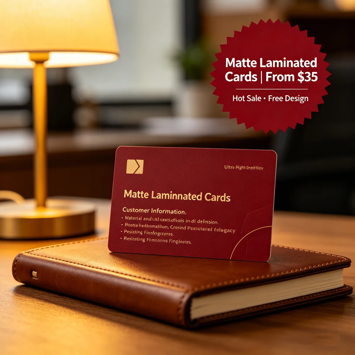 Matte Laminated Cards