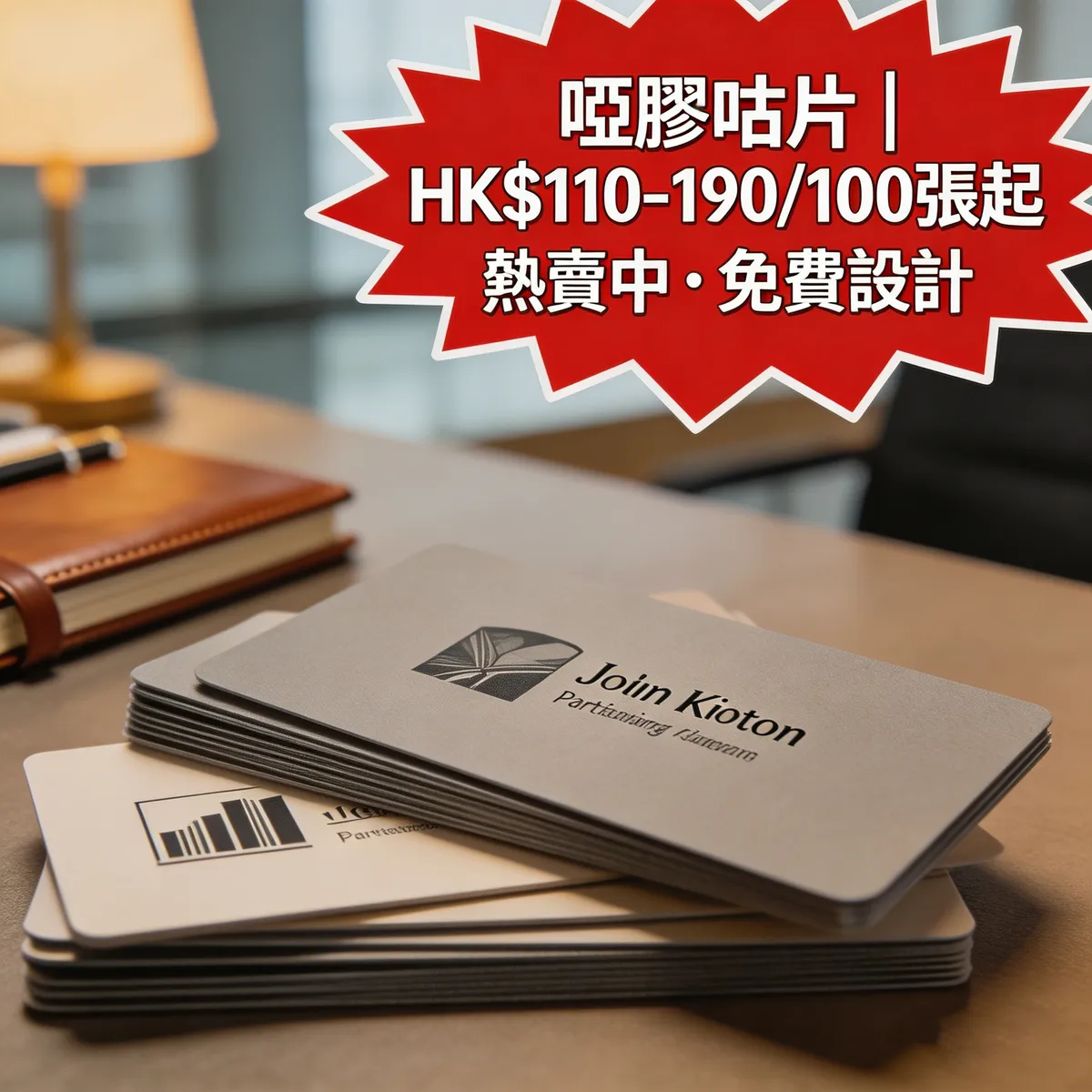 香港啞膠咭片印刷 | 啞膠表面處理,低調內斂的質感,不易留下指紋。適合注 | ZprintPro智印云