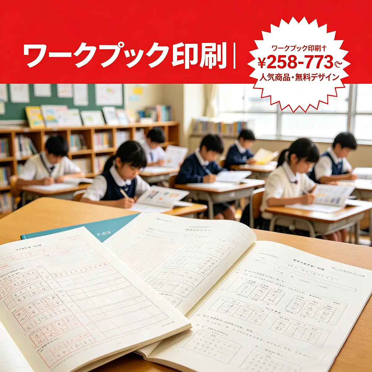 ワークブック印刷