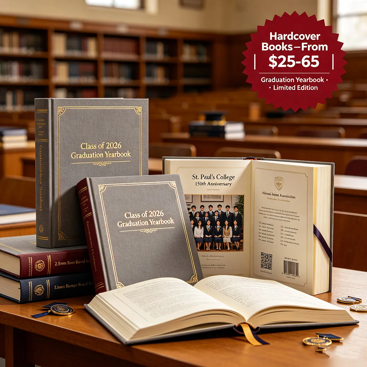 Graduation Yearbooks · School Bulk · Global Shipping · ZprintPro