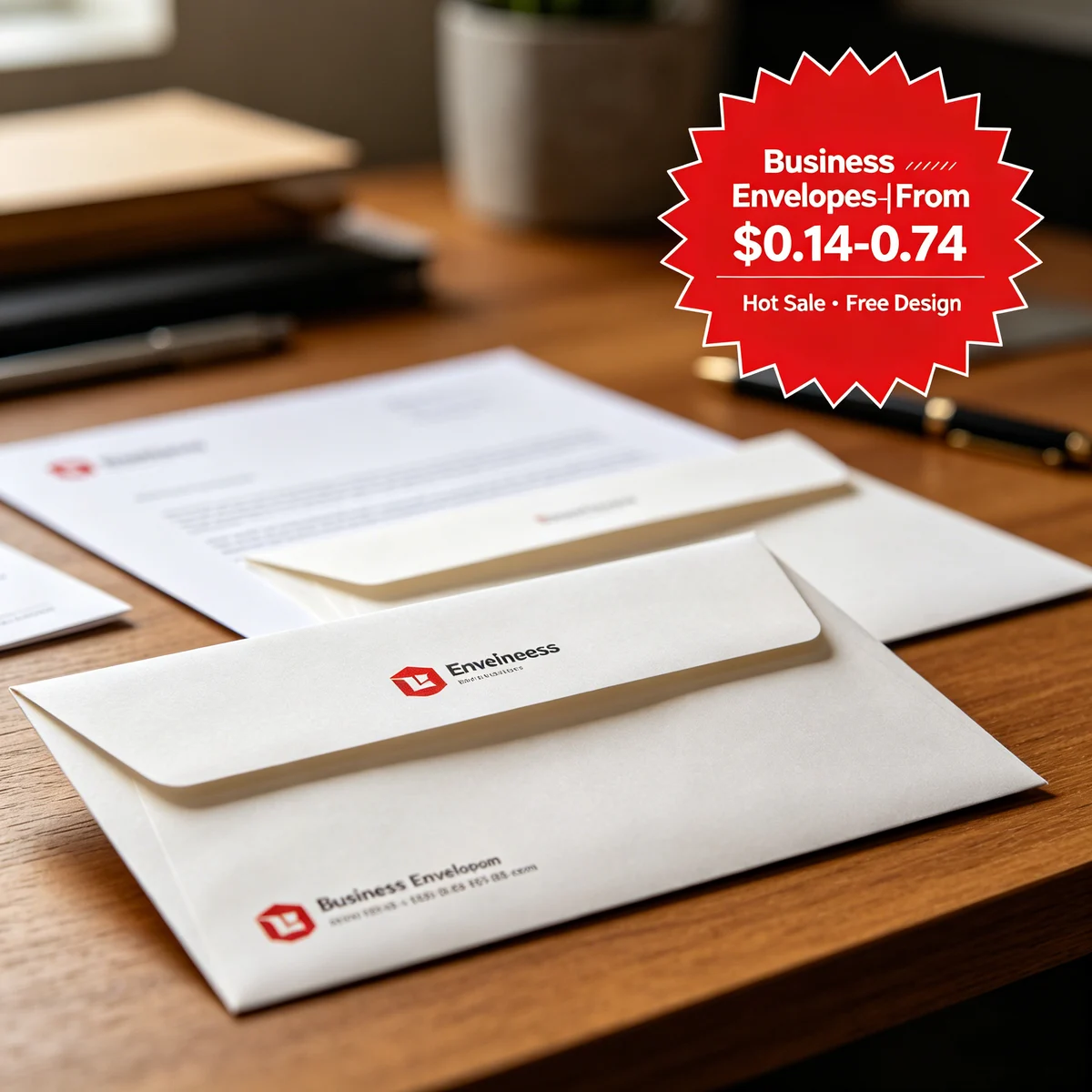 Business Envelopes Printing Hong Kong | Custom business envelopes with logo | ZprintPro