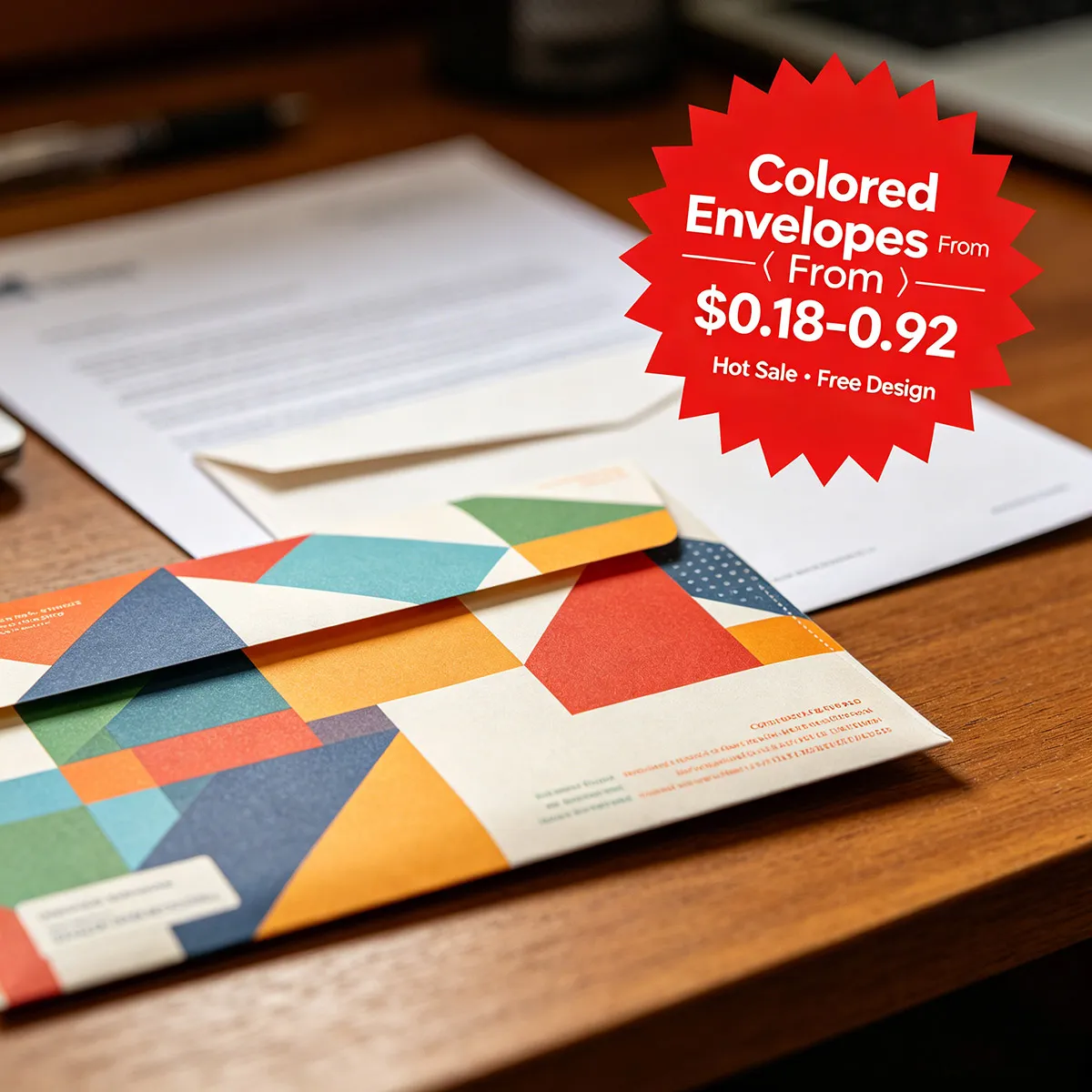 Colored Envelopes