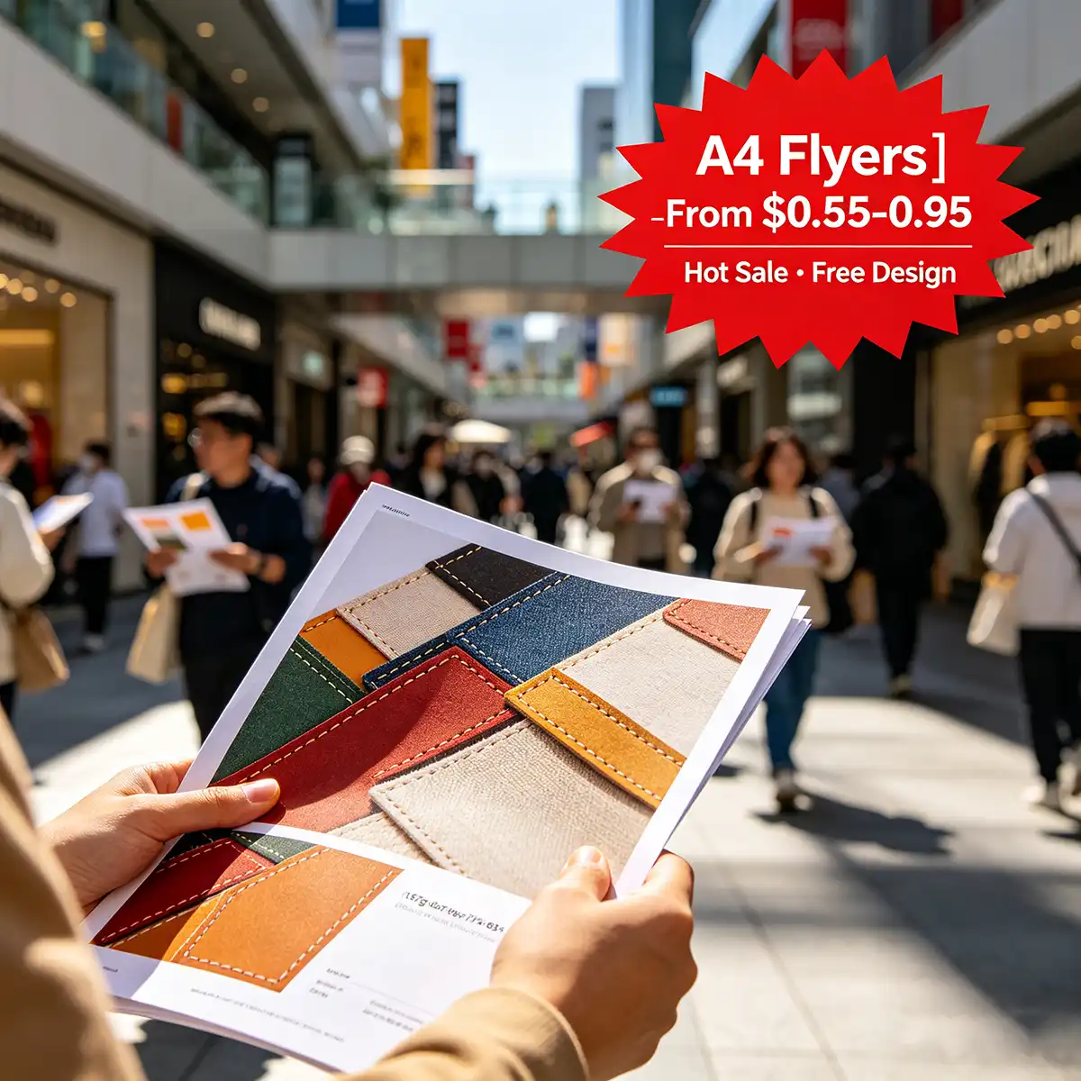 A4 Flyers Printing Hong Kong | Standard A4 size, most common flyer | ZprintPro