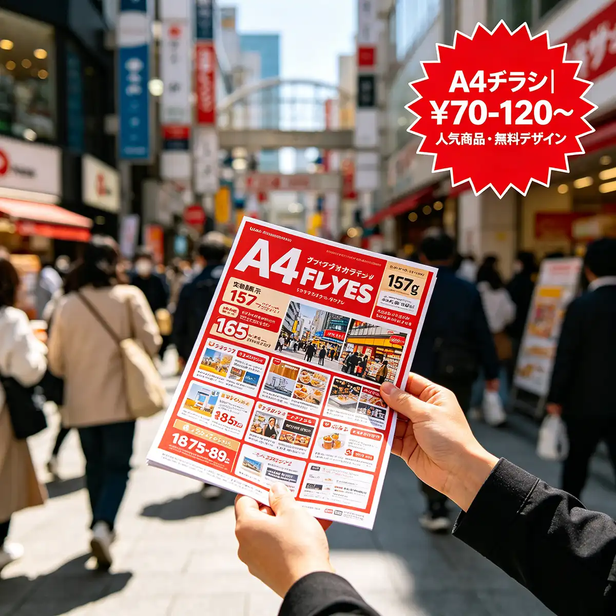 香港A4チラシ | 標準A4サイズ、最も一般的なチラシ形式。157gコ | ZprintPro