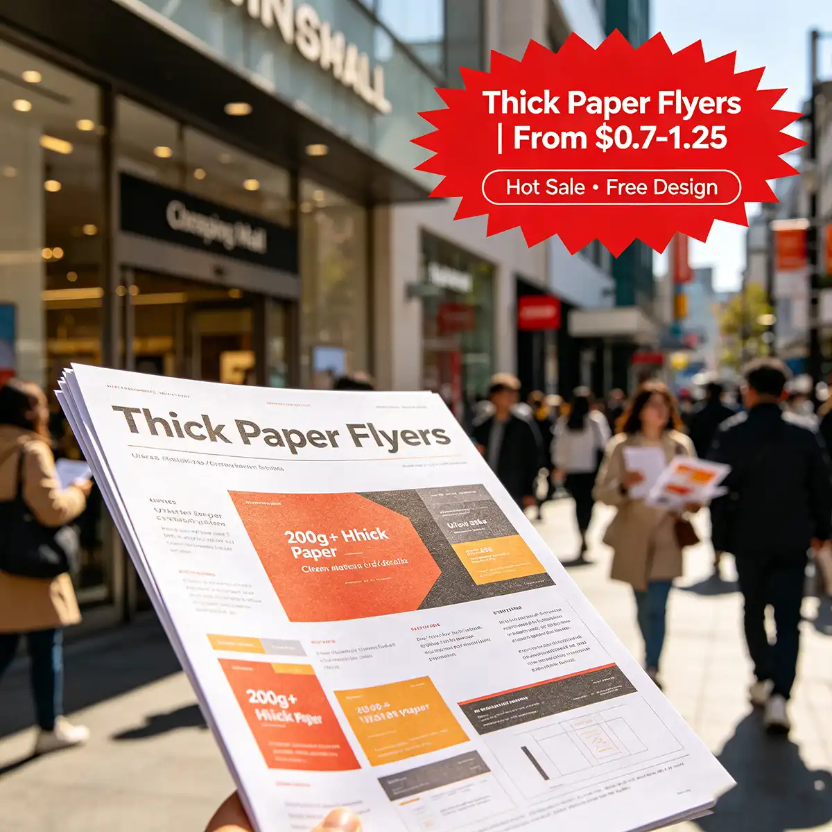 Thick Paper Flyers