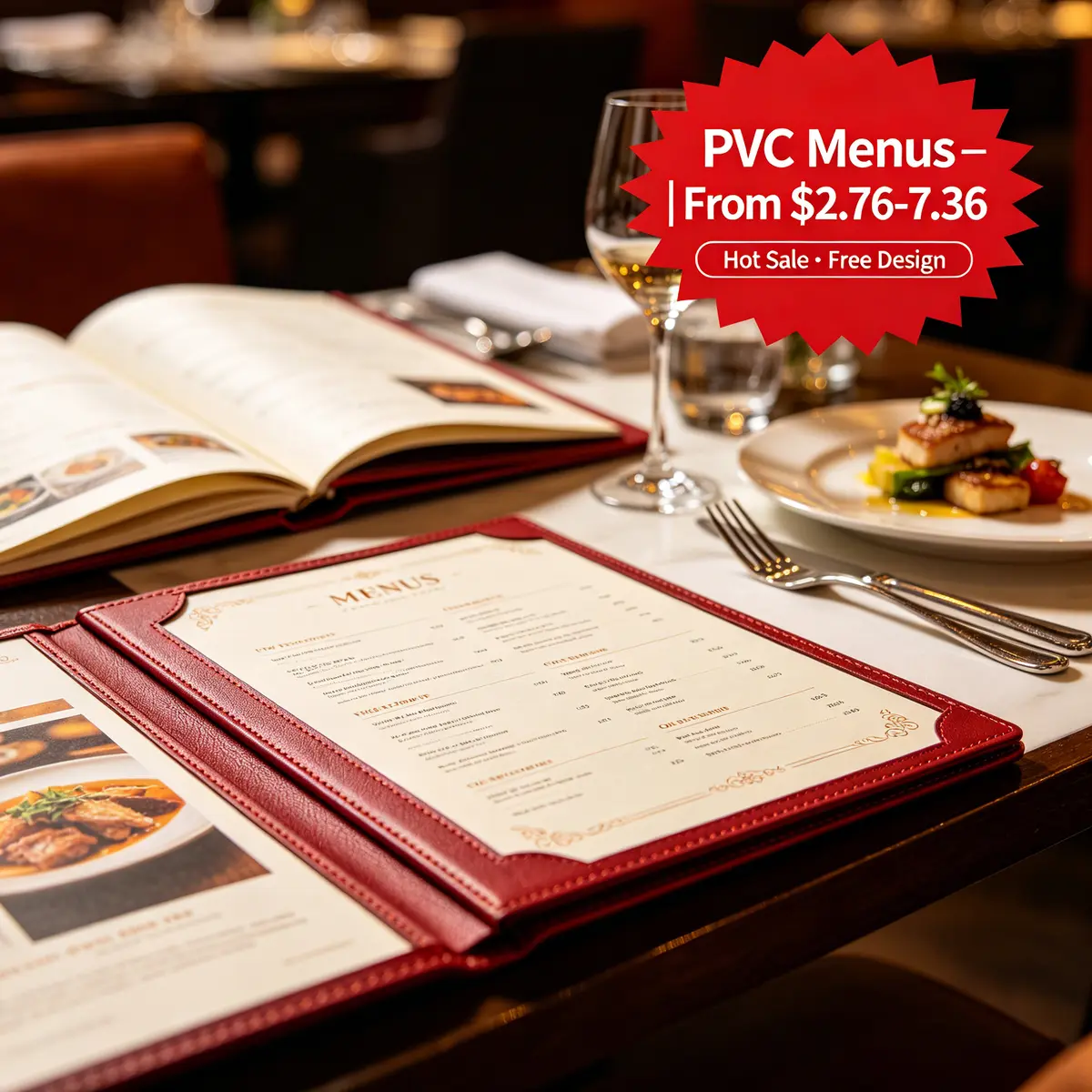 PVC Menus Printing Hong Kong | Waterproof and oil-resistant PVC ma | ZprintPro