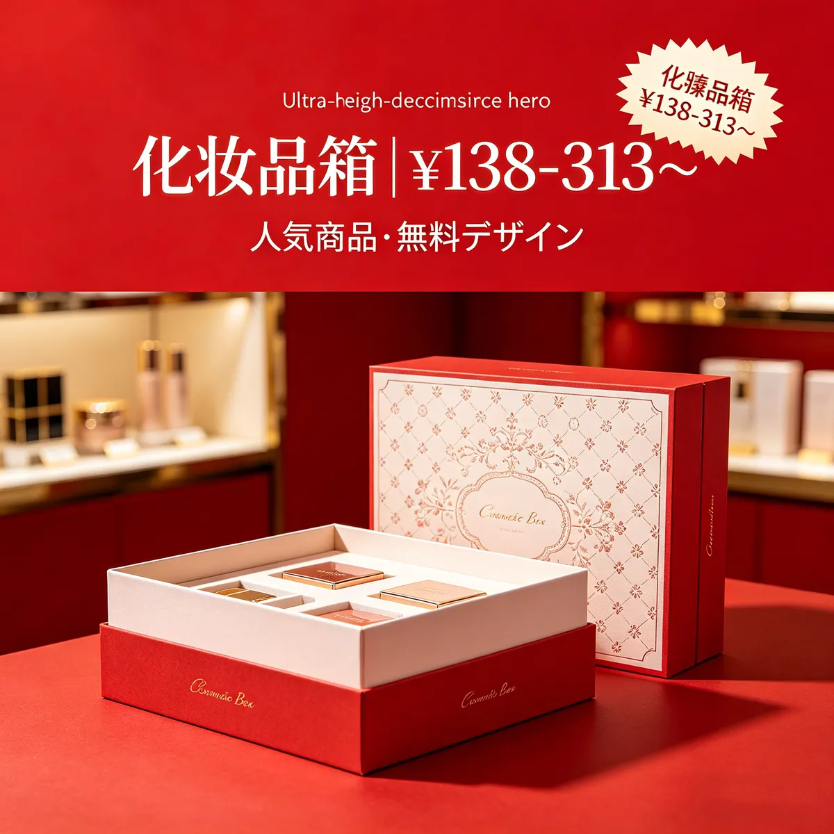 化粧品箱