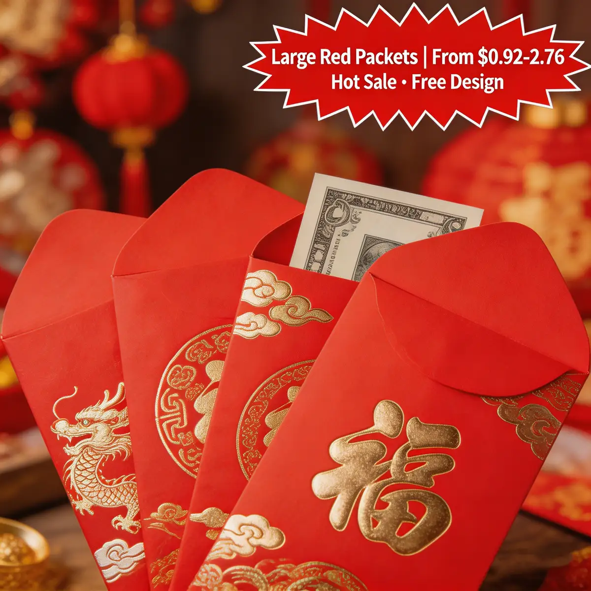 Large Red Packets