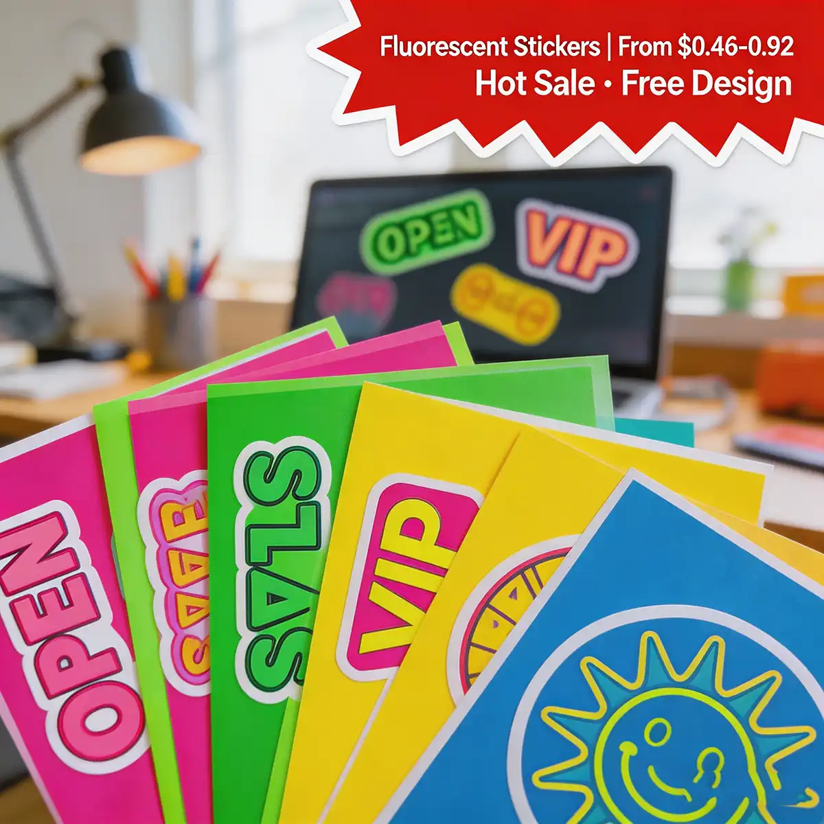 Fluorescent Stickers
